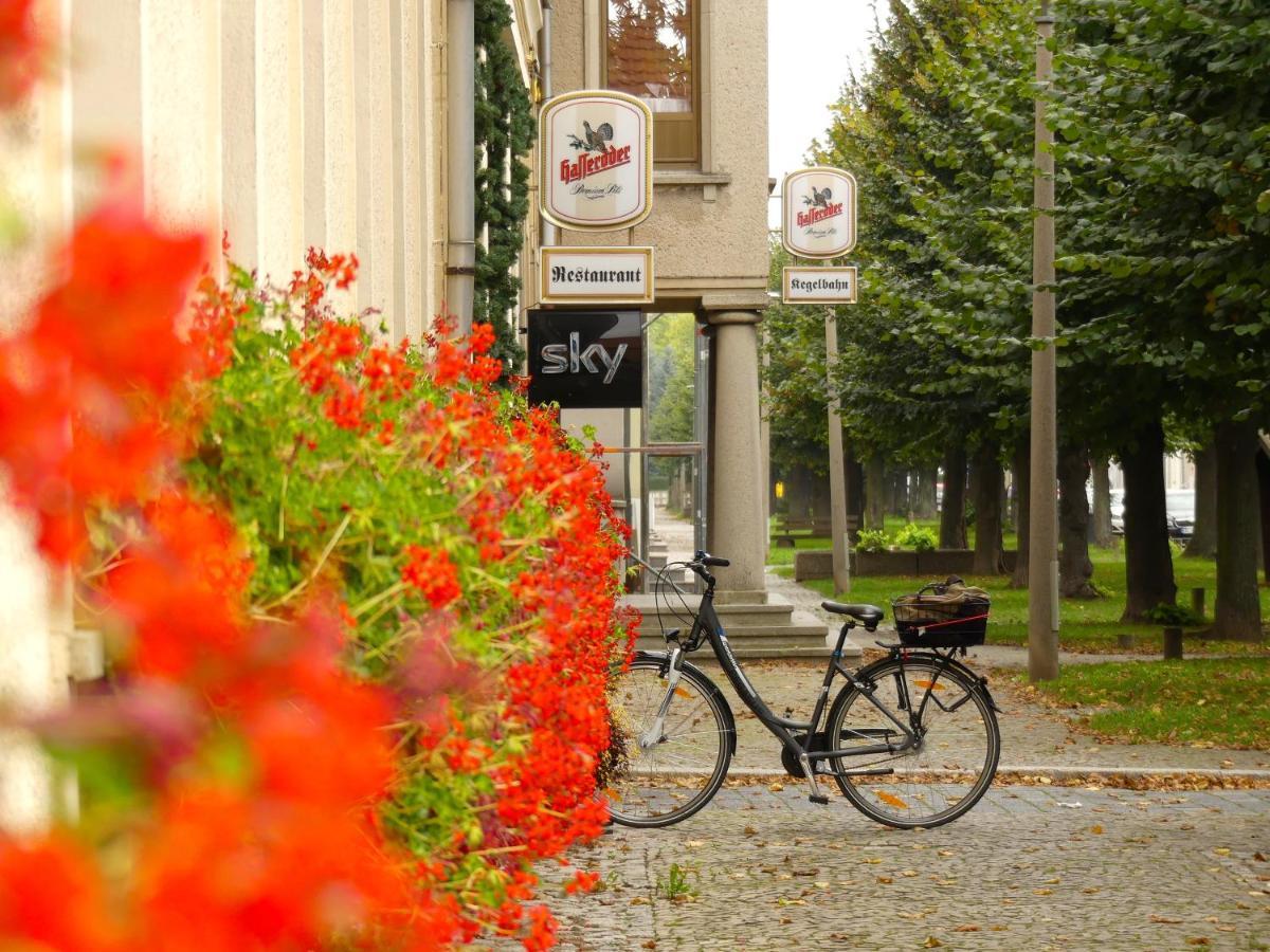Hotel Zum Schwan Nachterstedt Exterior foto